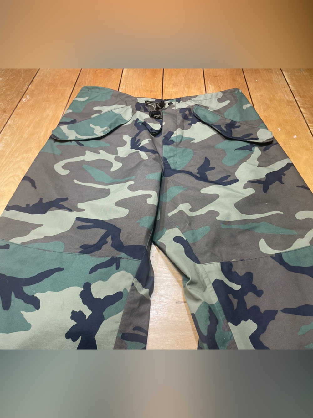 Vintage Military ECWCS Pants Medium Camouflage Cold Weather Gore-Tex Army EUC!!